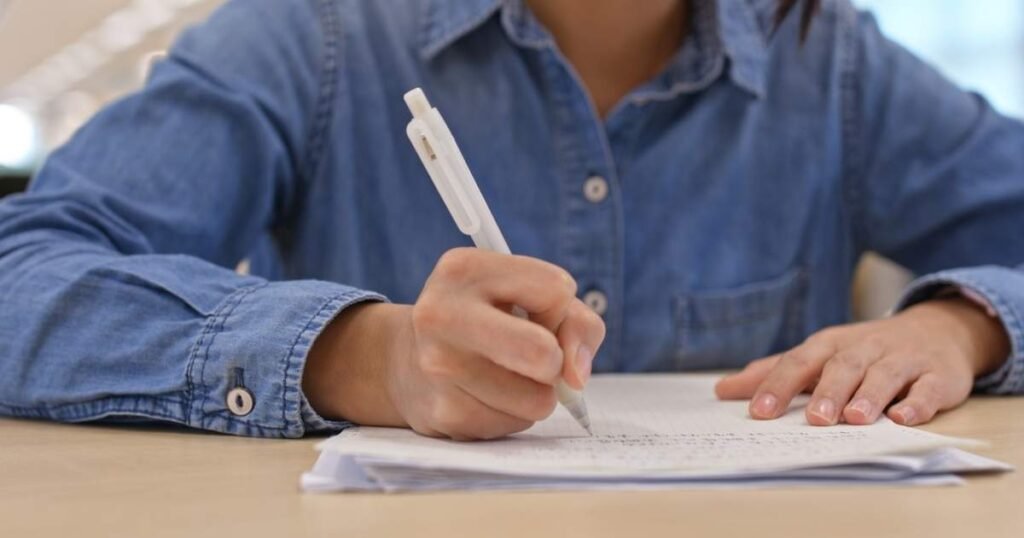 Redação do vestibular